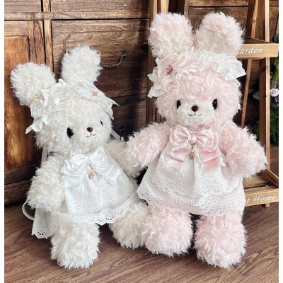 Sheep Puff Bunny 3Way Bag(Reservation/2 Colours/Full Payment Without Shipping)